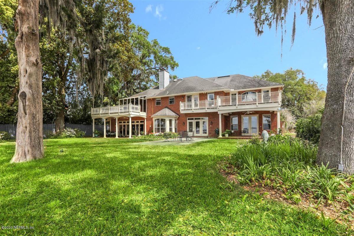 BRICK RIVERFRONT MANSION ON BLUFF OVERLOOKING ST JOHNS RIVER Florida