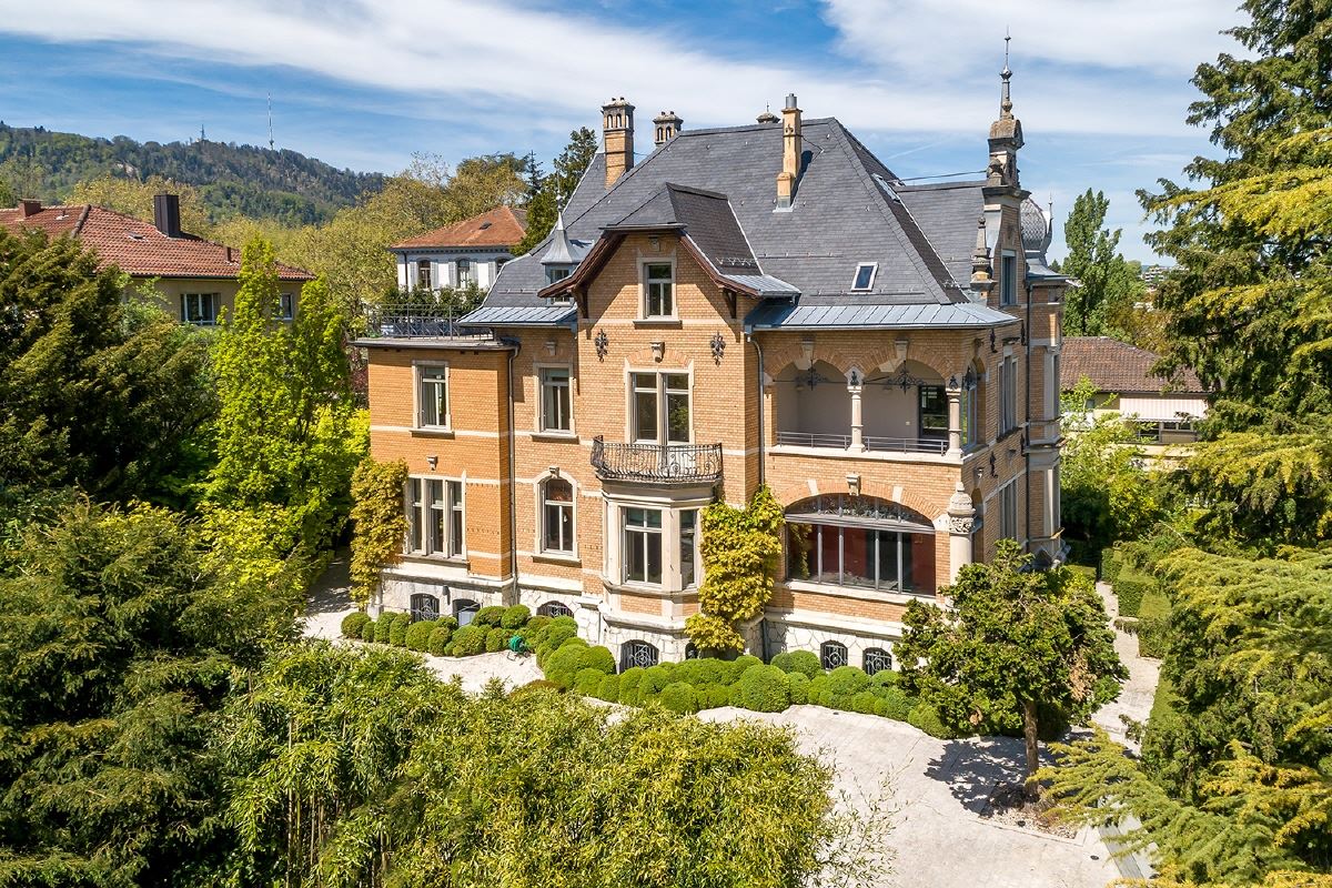 FANTASTIC ART NOUVEAU VILLA IN ZURICH WOLLISHOFEN | Switzerland Luxury ...