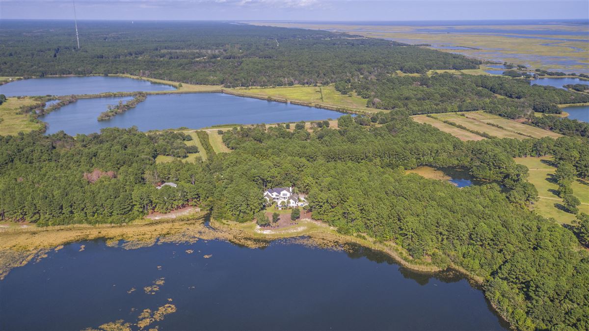 CUSTOM STUNNER IN RICE FIELDS AT BULLS BAY South Carolina Luxury