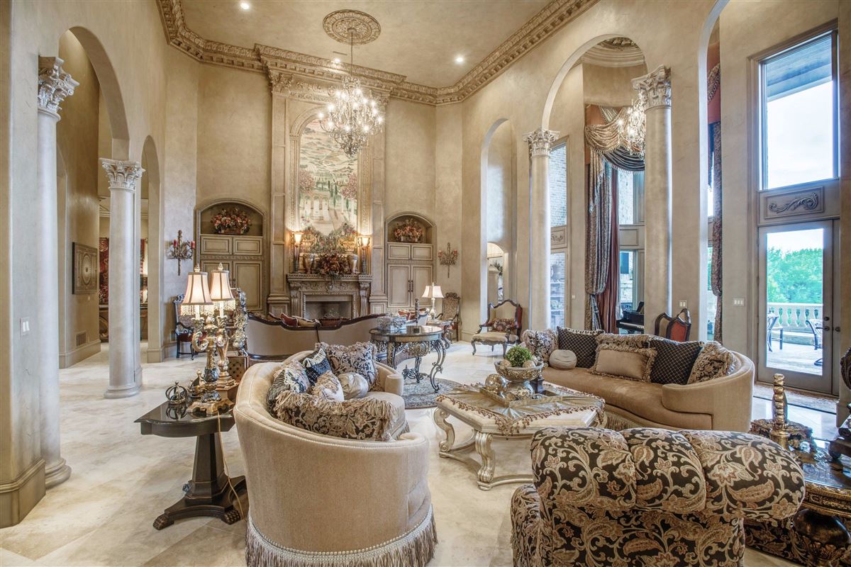 ELEGANT ESTATE IN GATED STARWOOD Texas Luxury Homes Mansions For Sale Luxury Portfolio
