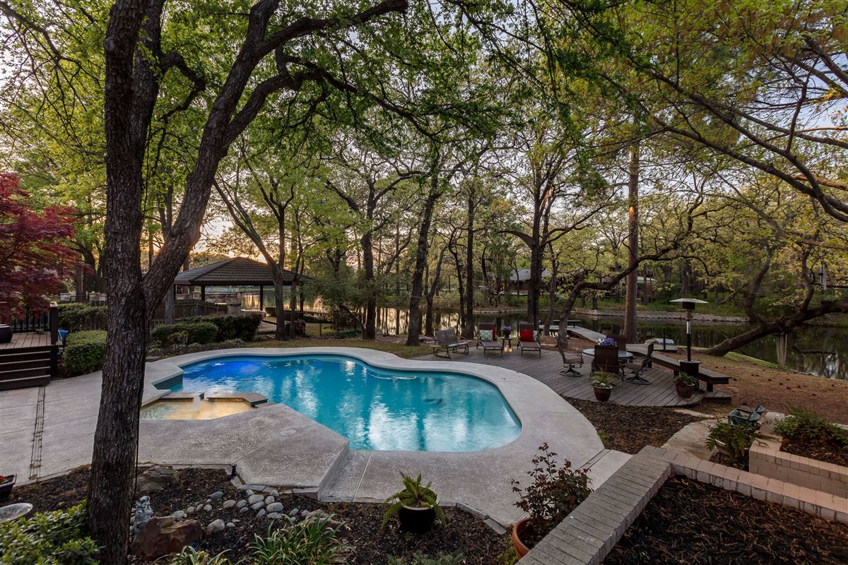 HOME ON THE POND Texas Luxury Homes Mansions For Sale