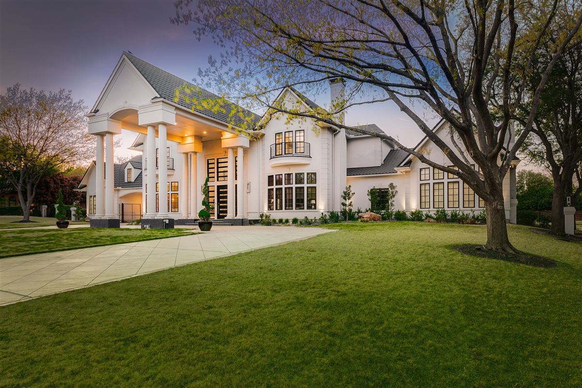 MODERN TRANSITIONAL ESTATE Texas Luxury Homes Mansions For Sale