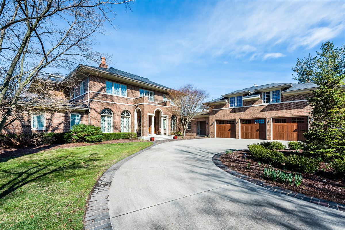 SUPERB HOME BOASTS PANORAMIC LAKE MICHIGAN VIEWS Michigan Luxury