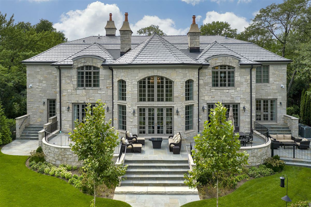SPECTACULAR NORTHBROOK ESTATE Illinois Luxury Homes Mansions For