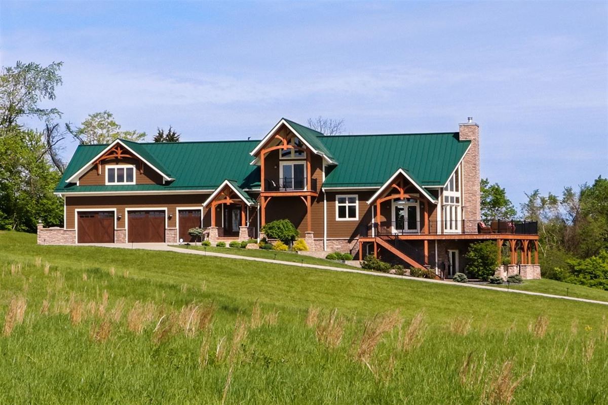 DREAM HOME ON TWO ACRES WITH LAKE VIEWS Indiana Luxury Homes