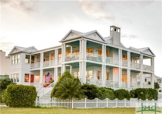 Stunning Home On Tybee Island Georgia Luxury Homes Mansions For Sale Luxury Portfolio