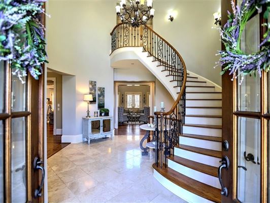 Luxury homes 宏伟的五英亩封闭式庄园