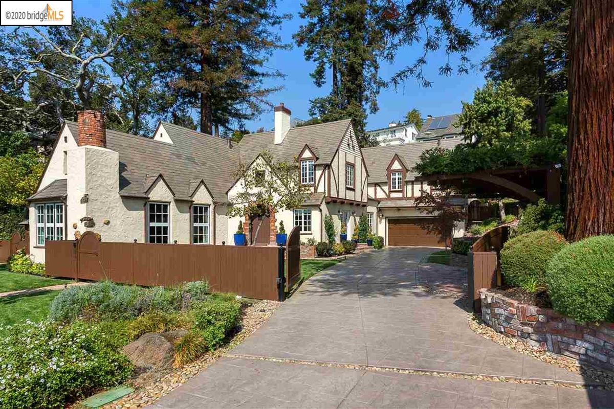 BEAUTIFULLY UPDATED PIEDMONT TUDOR California Luxury Homes Mansions