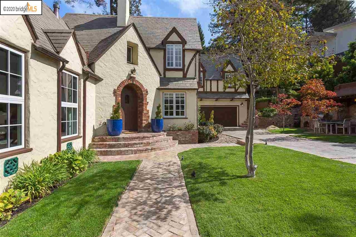 BEAUTIFULLY UPDATED PIEDMONT TUDOR California Luxury Homes Mansions