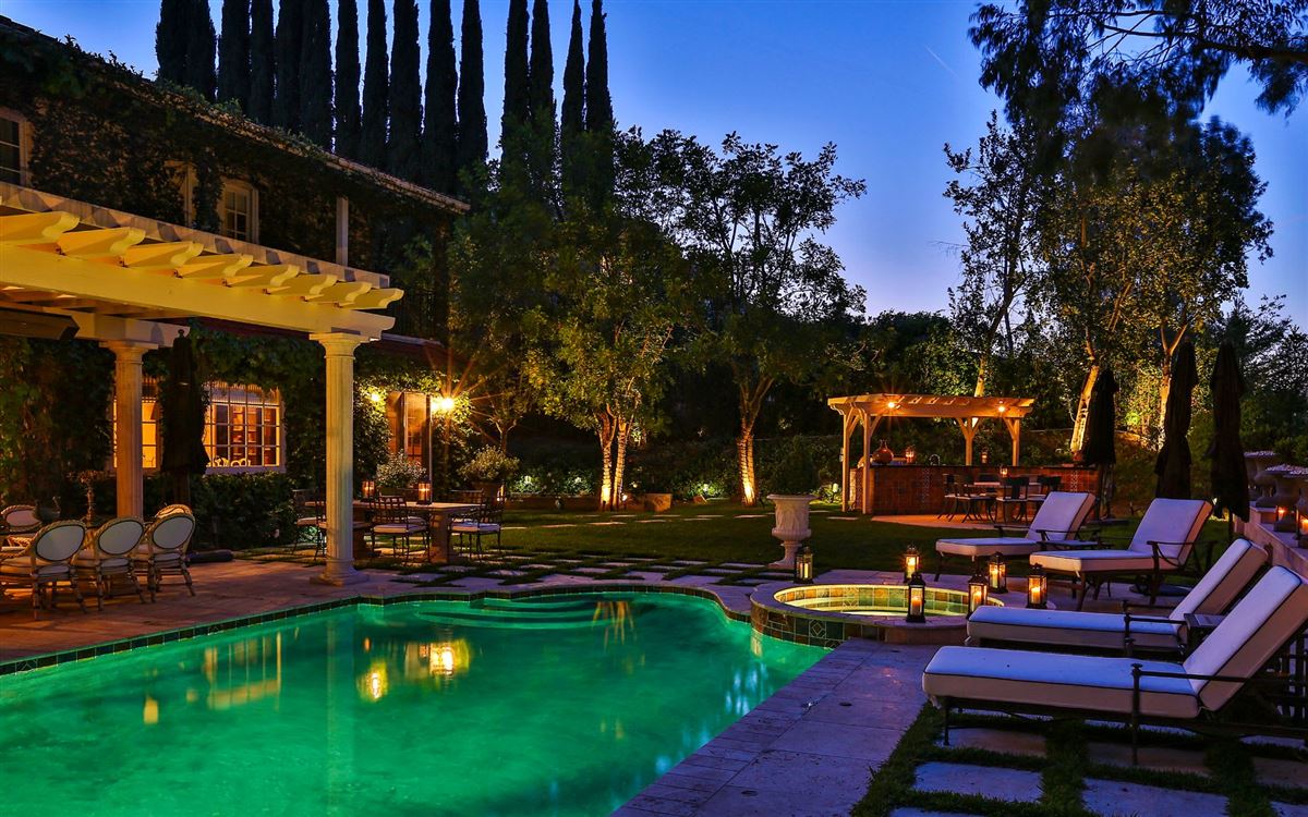 STUNNING FRENCH MEDITERRANEAN HOME California Luxury Homes Mansions