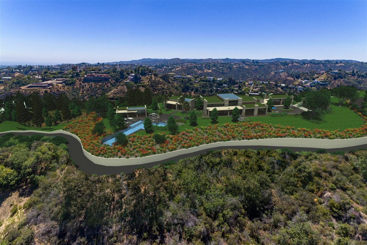 THE ENCHANTED HILL ABOVE BEVERLY HILLS California Luxury Homes