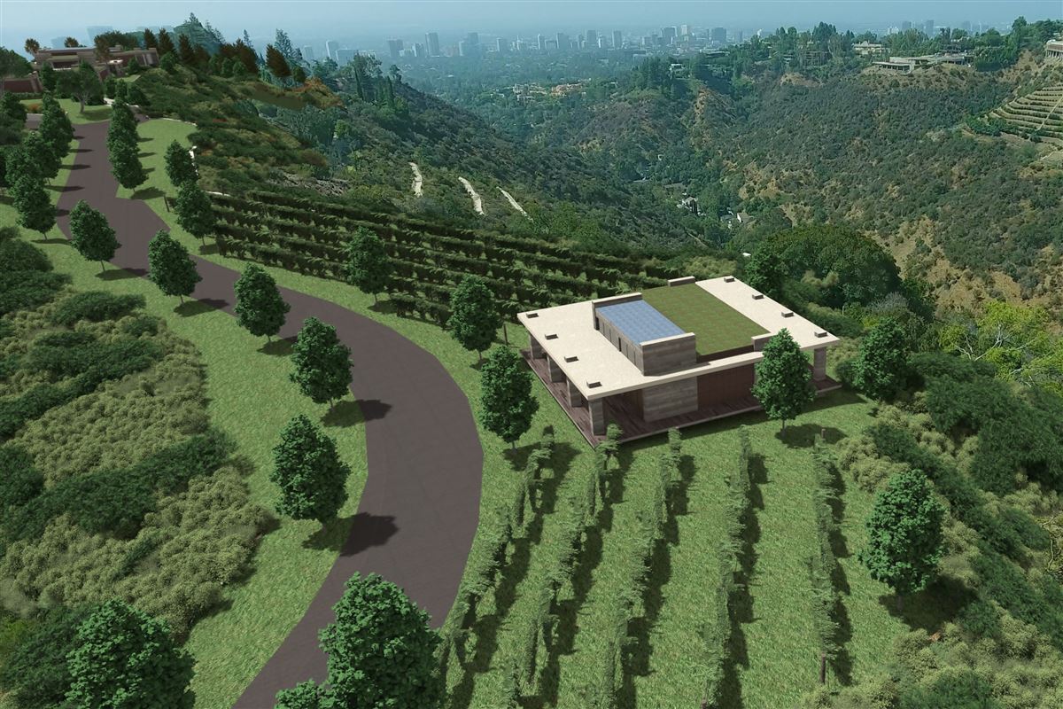 THE ENCHANTED HILL ABOVE BEVERLY HILLS California Luxury Homes