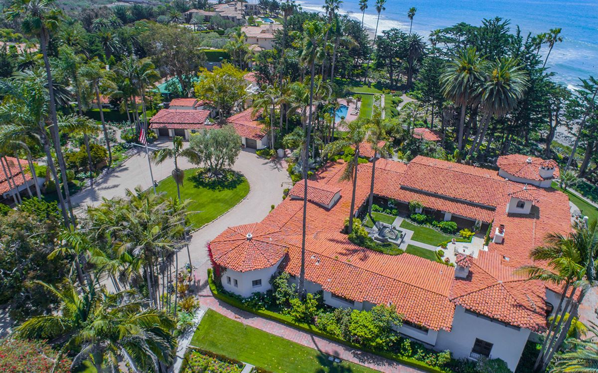 LA CASA PACIFICA OCEANFRONT ESTATE California Luxury Homes Mansions For Sale Luxury