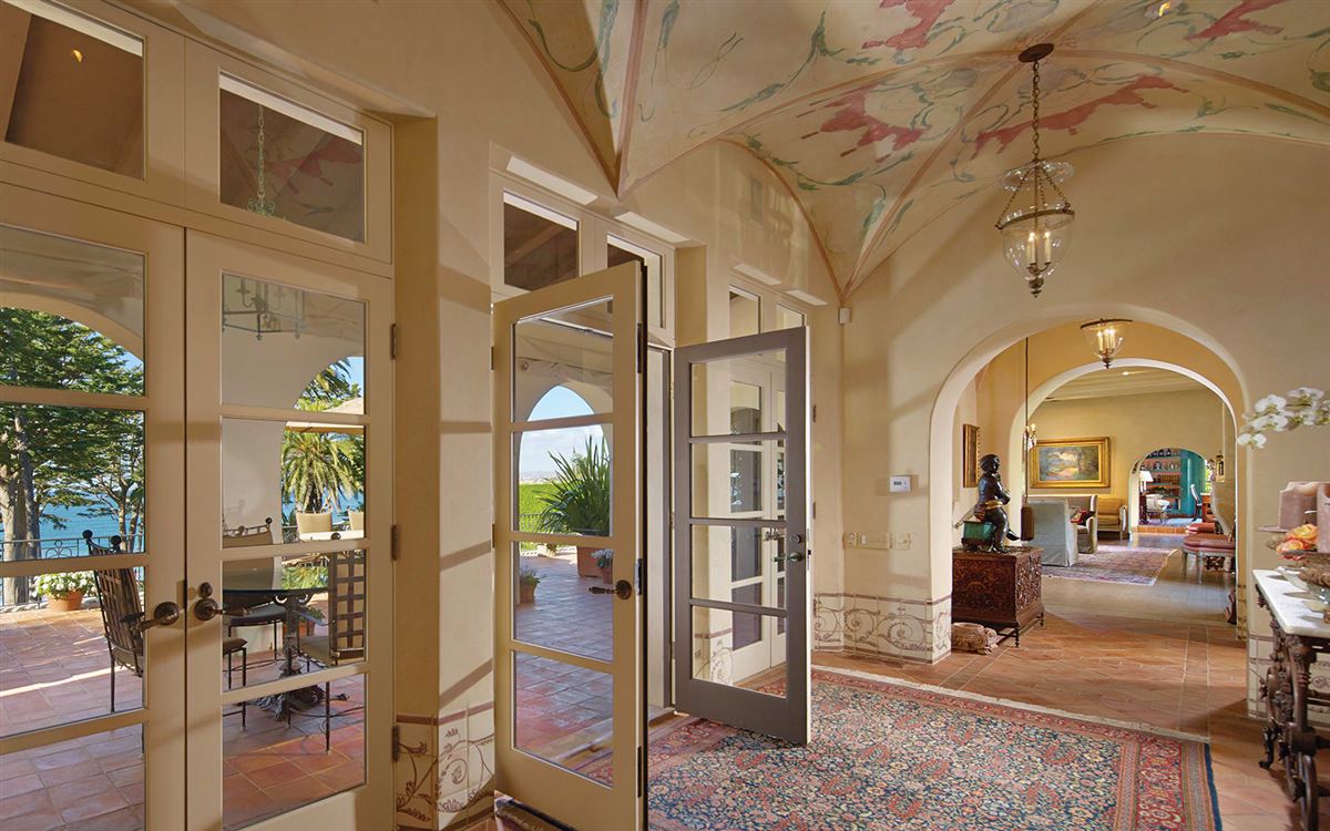 LA CASA PACIFICA OCEANFRONT ESTATE California Luxury Homes Mansions For Sale Luxury