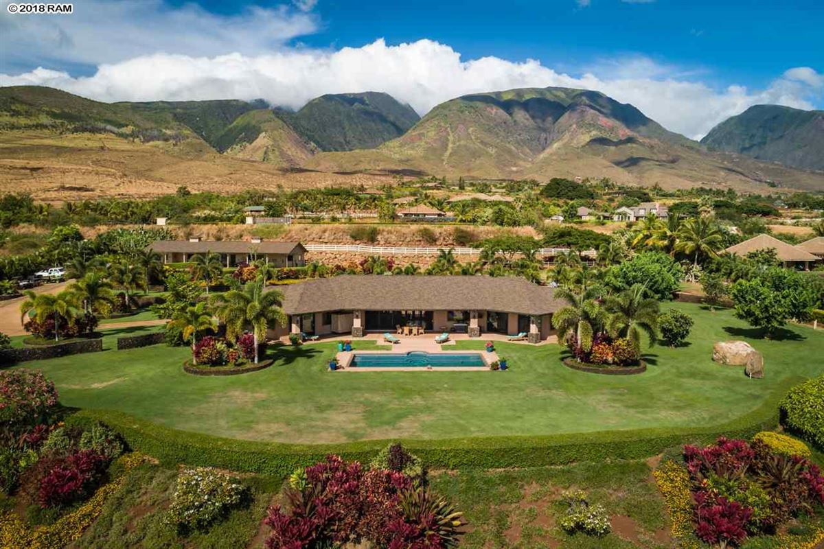 WEST MAUI EQUESTRIAN RANCH ESTATE Hawaii Luxury Homes Mansions For Sale Luxury Portfolio