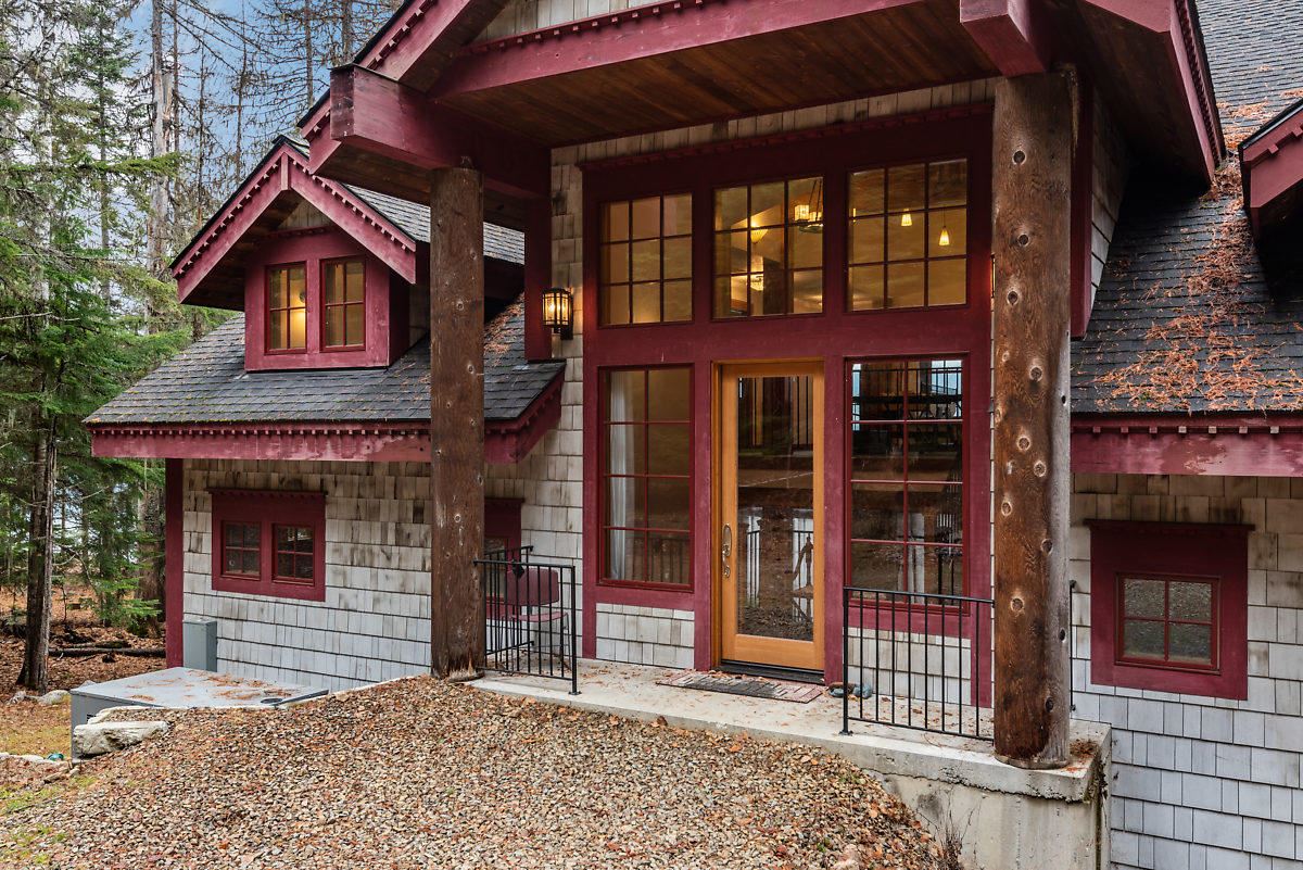 CUSTOM HOME ON PRIEST LAKE Idaho Luxury Homes Mansions For Sale