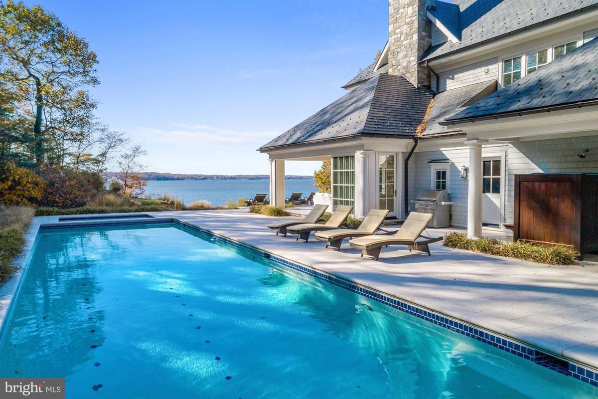 LUXURY HOME ON THE MAGOTHY RIVER Maryland Luxury Homes Mansions For