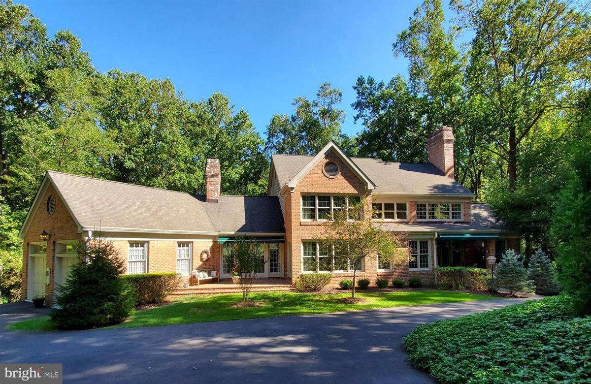 CUSTOM BUILT ALLBRICK COLONIAL Maryland Luxury Homes Mansions For