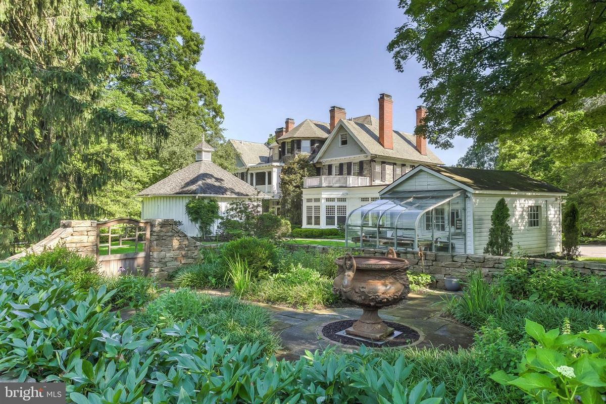 THOROUGHLY RENOVATED 1880 STONE ESTATE HOME Maryland Luxury Homes