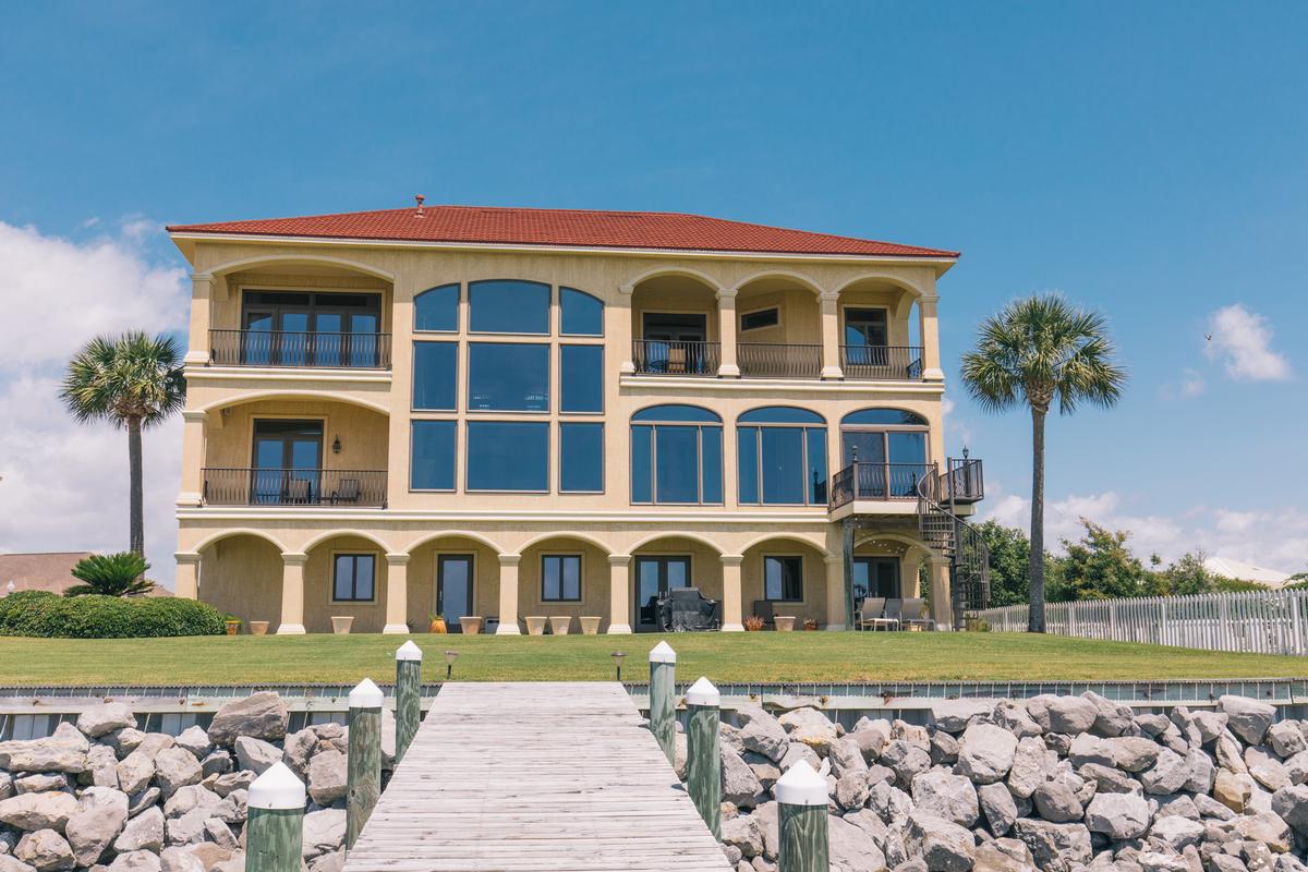 ELEGANT WATERFRONT HOME IN PENSACOLA Florida Luxury Homes Mansions