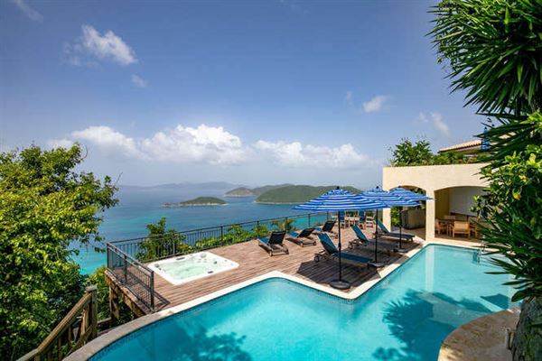 MAGNIFICENT LUXURY POOL VILLA | US Virgin Islands Luxury Homes ...