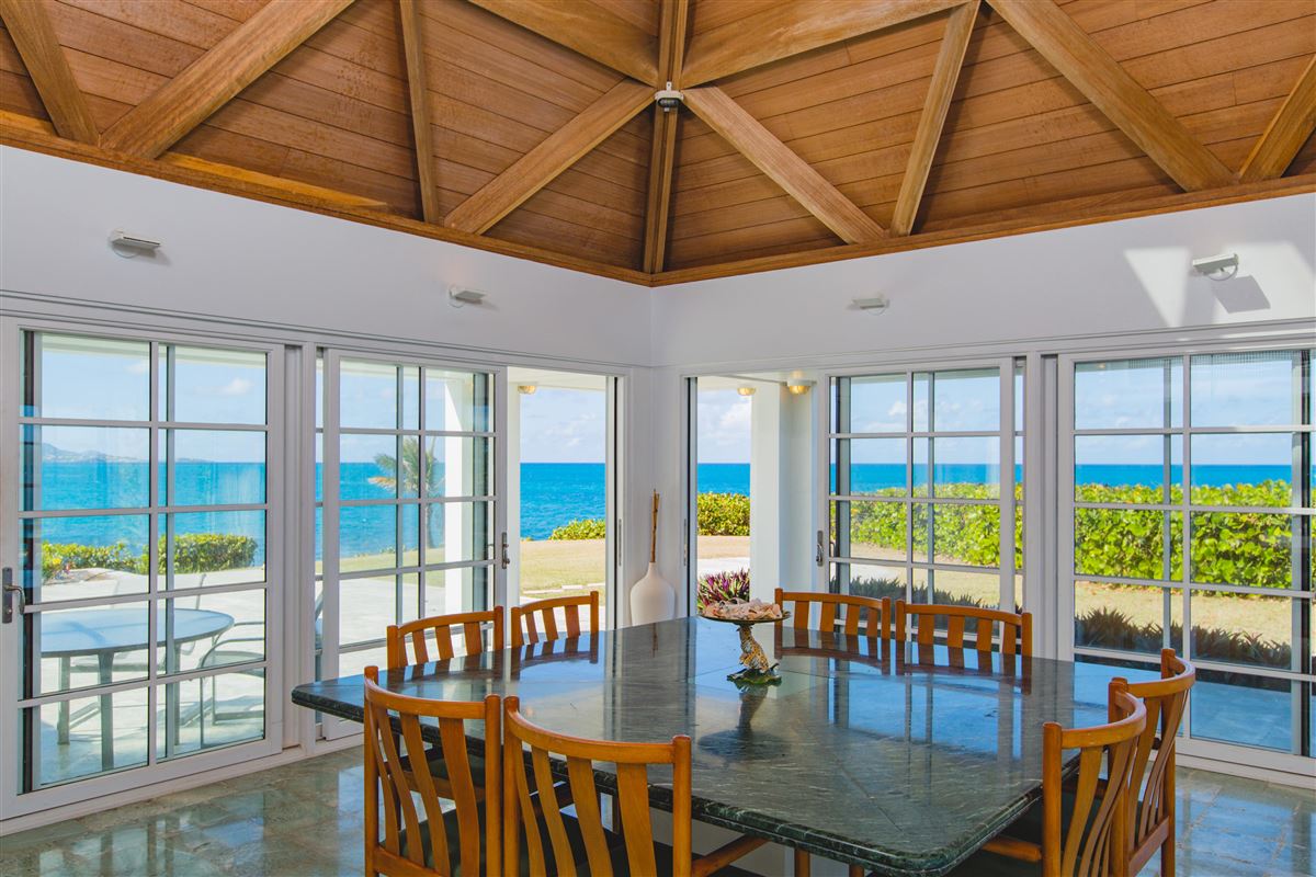 PYRAMID POINT, AN ARCHITECTURAL TOUR DE FORCE COMMANDING A PRIVATE PENINSULA ON ST. CROIX US